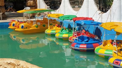 بـ 10 جنيهات.. حديقة الحيوان تبدأ التشغيل التجريبي لمشروع البدلات النهرية (صور)