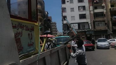 ضبط 79 حالة إشغال و5 قضايا سلاح في حملة أمنية بمحطة مصر بالإسكندرية