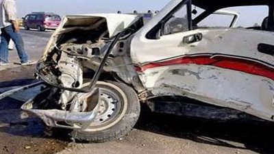 ننشر أسماء المصابين في حادث تصادم سيارتين بالمنيا
