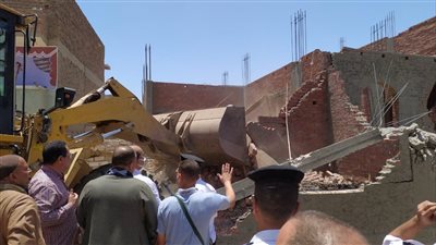 إزالة 25 حالة تعدٍ على أراضي أملاك دولة ومجاري مائية بأسيوط