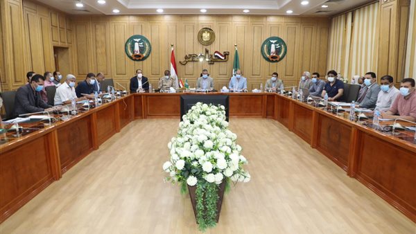 اجتماع محافظ المنوفية