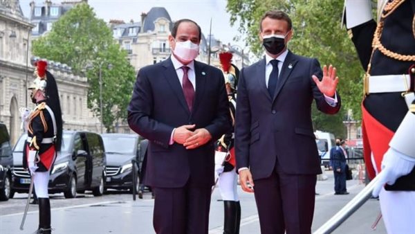 ماكرون- السيسي