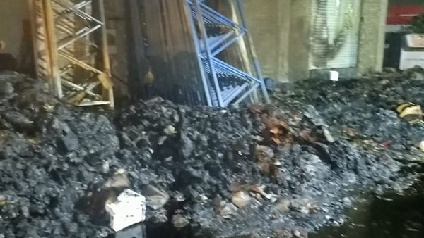 حريق بمصنع بالقناطر