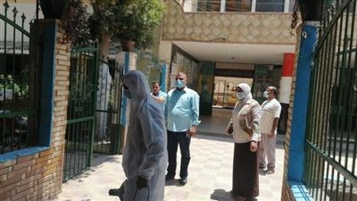 المنوفية تكثف عمليات تعقيم المدارس استعدادًا لبدء امتحانات الشهادة الإعدادية غدًا