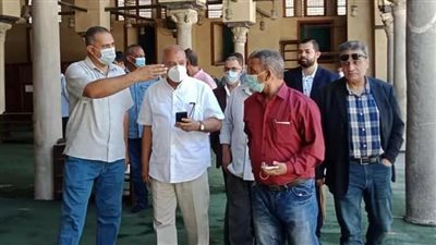 رئيس قطاع الآثار الإسلامية يتابع أعمال ترميم المناطق الأثرية بالمحلة الكبرى (خاص)