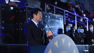 رئيس الاتحاد الدولي للجمباز: مصر دولة كبيرة وانتظروا المزيد من البطولات