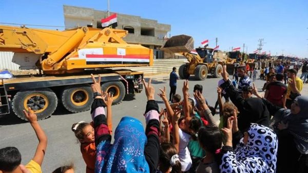 المعدات المصرية بقطاع