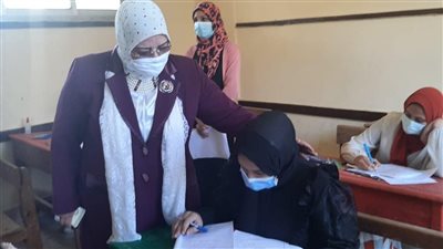 غياب 7 طلاب عن أداء امتحان الدور الثاني للثانوية العامة بكفر الشيخ