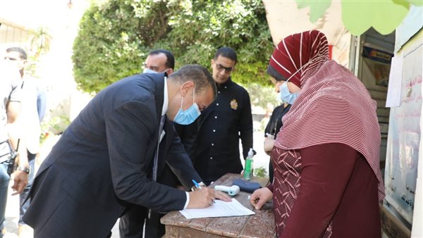 محافظ المنوفية يتفقد