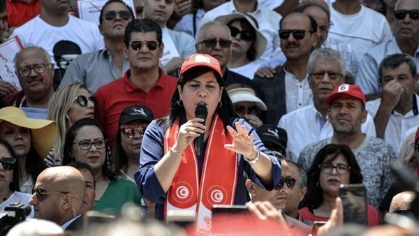 عبير موسى رئيس الحزب