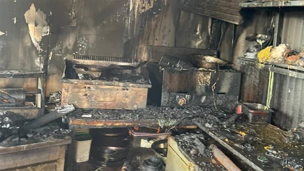 حريق بجراج بورسعيد