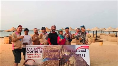 مرسى علم تستضيف مهرجان باراموتور الدولي للطائرات الشرعية