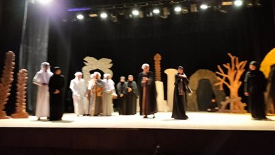 مسرحية حريم الملح والسكر في قصر ثقافة قنا