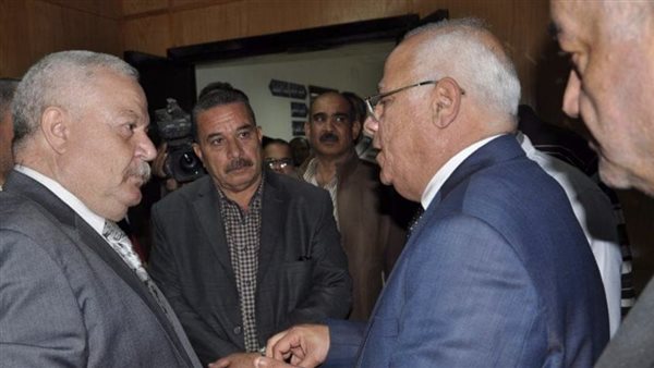 محافظ بورسعيد ونقيب