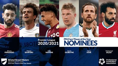 صلاح على رأس قائمة المرشحين لجائزة أفضل لاعب من رابطة اللاعبين المحترفين