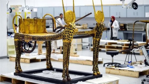 قطع توت عنخ آمون