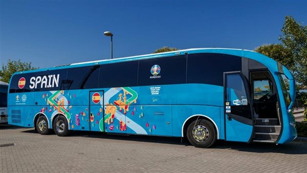 حافلة منتخب إسبانيا