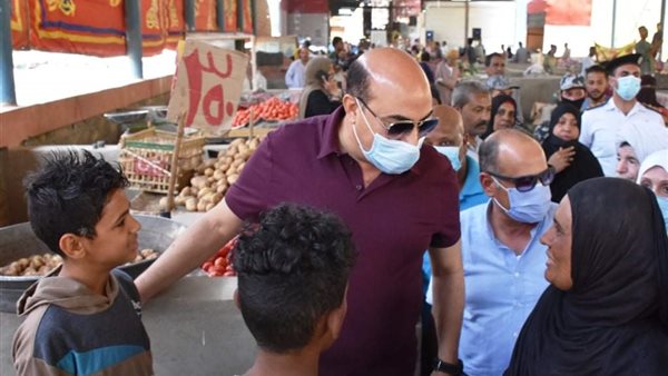 محافظ أسوان يتفقد