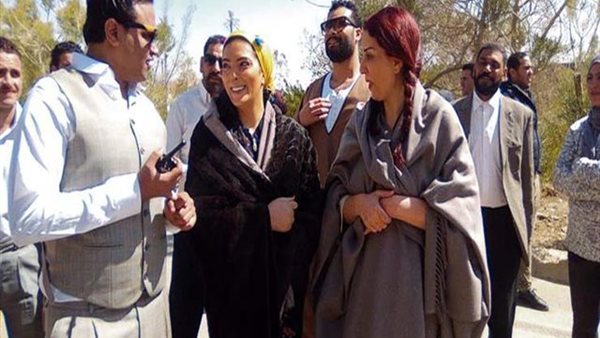 حورية فرغلي في كواليس