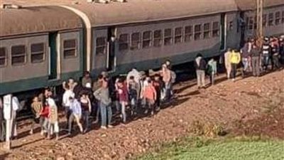 مصرع شاب في المنوفية بعد سقوطه من قطار القاهرة منوف