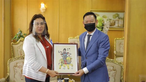 محافظ دمياط تستقبل