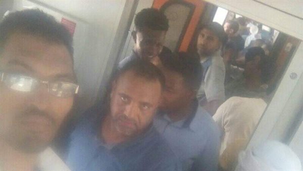 تكدس الركاب داخل