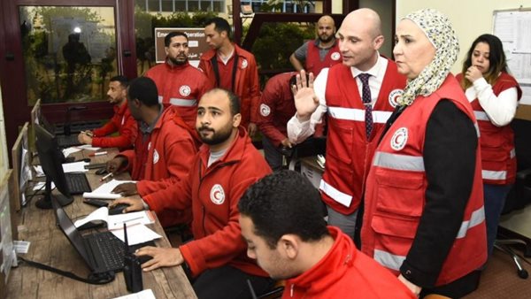 وزيرة التضامن بغرفة