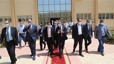 محافظ المنوفية يزور جامعة الدلتا التكنولوجية بمدينة قويسنا