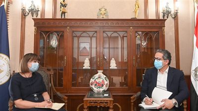 وزير السياحة يستقبل المنسق المقيم للأمم المتحدة في مصر