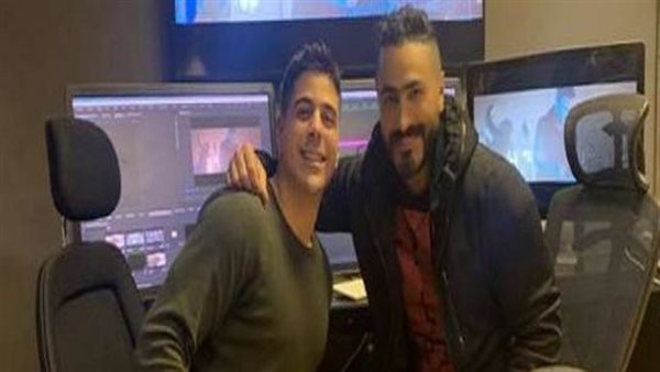 تامر حسني وعمرو عاكف