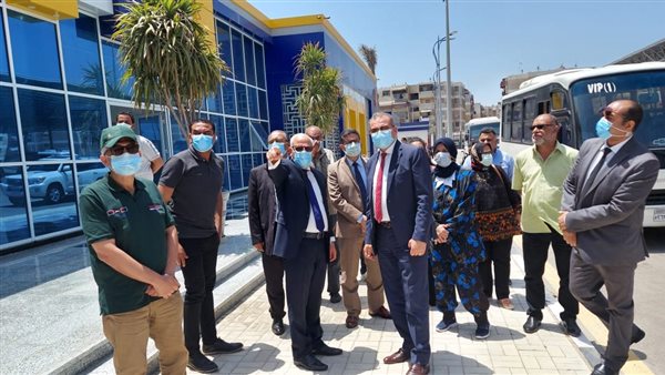 الميناء البري ببورسعيد