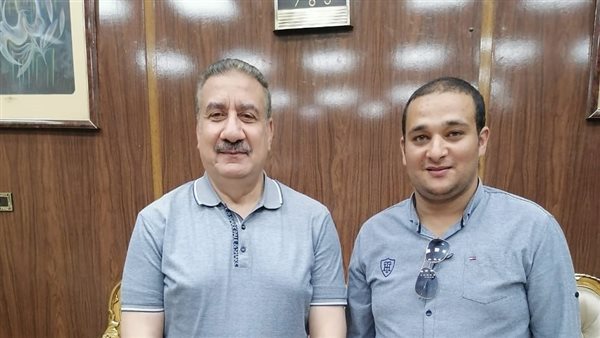 محافظ المنوفية ومراسل