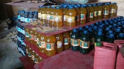 ضبط 55 طن منظفات ومطهرات منزلية مجهولة المصدر بالقاهرة 