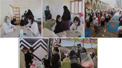 وزارة الداخلية توجه قافلة خدمية وإنسانية بمحافظة بني سويف