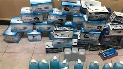 ضبط 86 ألف قطعة مستلزمات طبية مجهولة المصدر في الجيزة  