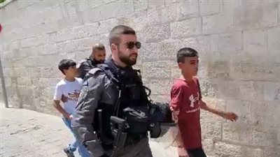 الاحتلال الإسرائيلي يعتقل عددًا من الأطفال في ساحات المسجد الأقصى (فيديو)