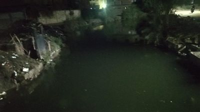 انتشال جثة شاب سقط بترعة الشيخ يونس في قنا