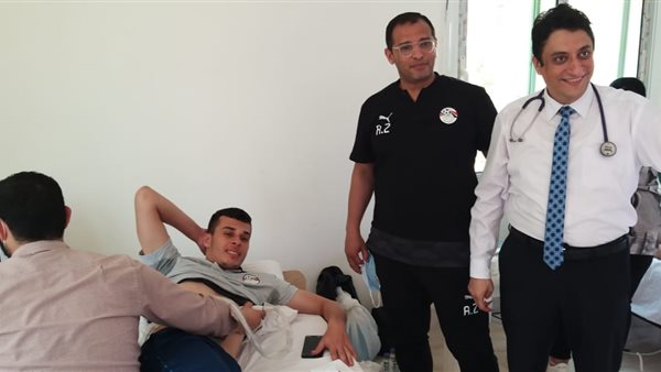 فحص المنتخب الأولمبي