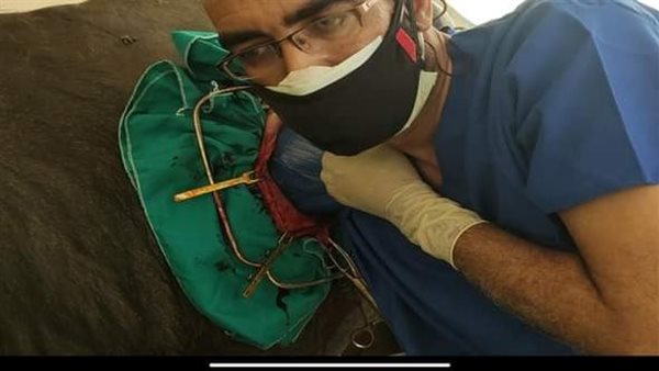 خلال إجراء عملية