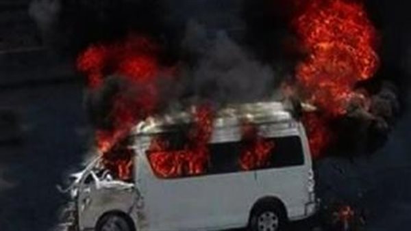 حريق سيارة - أرشيفية