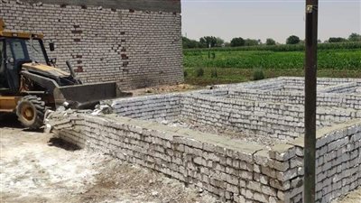 الجيزة تواجه حالات بناء مخالف بالجنوب والهرم والبدرشين والعياط (صور)