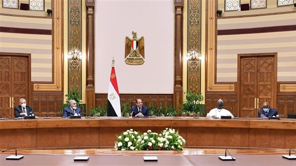 الرئيس السيسي يستقبل