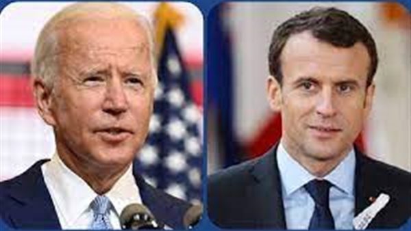 ماكرون وبايدن