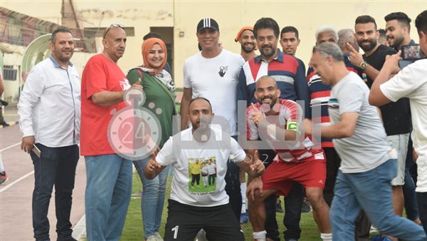 احتفال لاعبي صيد