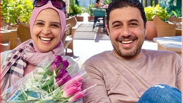 حنان ترك وزوجها 