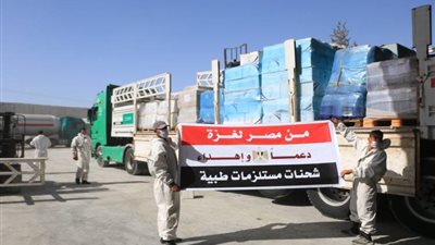 وزارة الصحة بغزة تشيد بالدعم المصري للقطاع