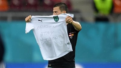 لاعب النمسا بعد هدفه في مقدونيا: 