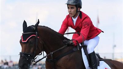 إنجاز متميز للفارس محمد زيادة في فرنسا رغم الإصابة البليغة (صور)