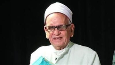 تشييع جنازة الشيخ فكري حسن إسماعيل من كبار علماء الأزهر بمسقط رأسه بالمنوفية