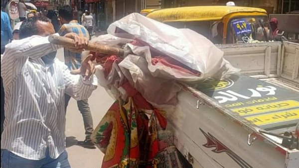 رفع الإشغالات بمراكز